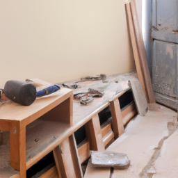 Rénovation de chambre d'enfant d'appartement : Espace ludique et sécurisé Fosses